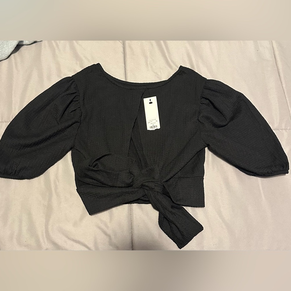 Francesca’s black blouse, brand new